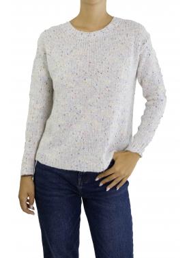 Maglia girocollo multicolor